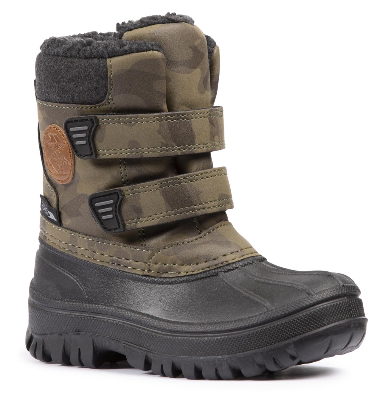 Trespass Cowa II – Manopole Da Sci Per Bambini 8-10 Anni, Nere, Resistenti E Sicure - 3