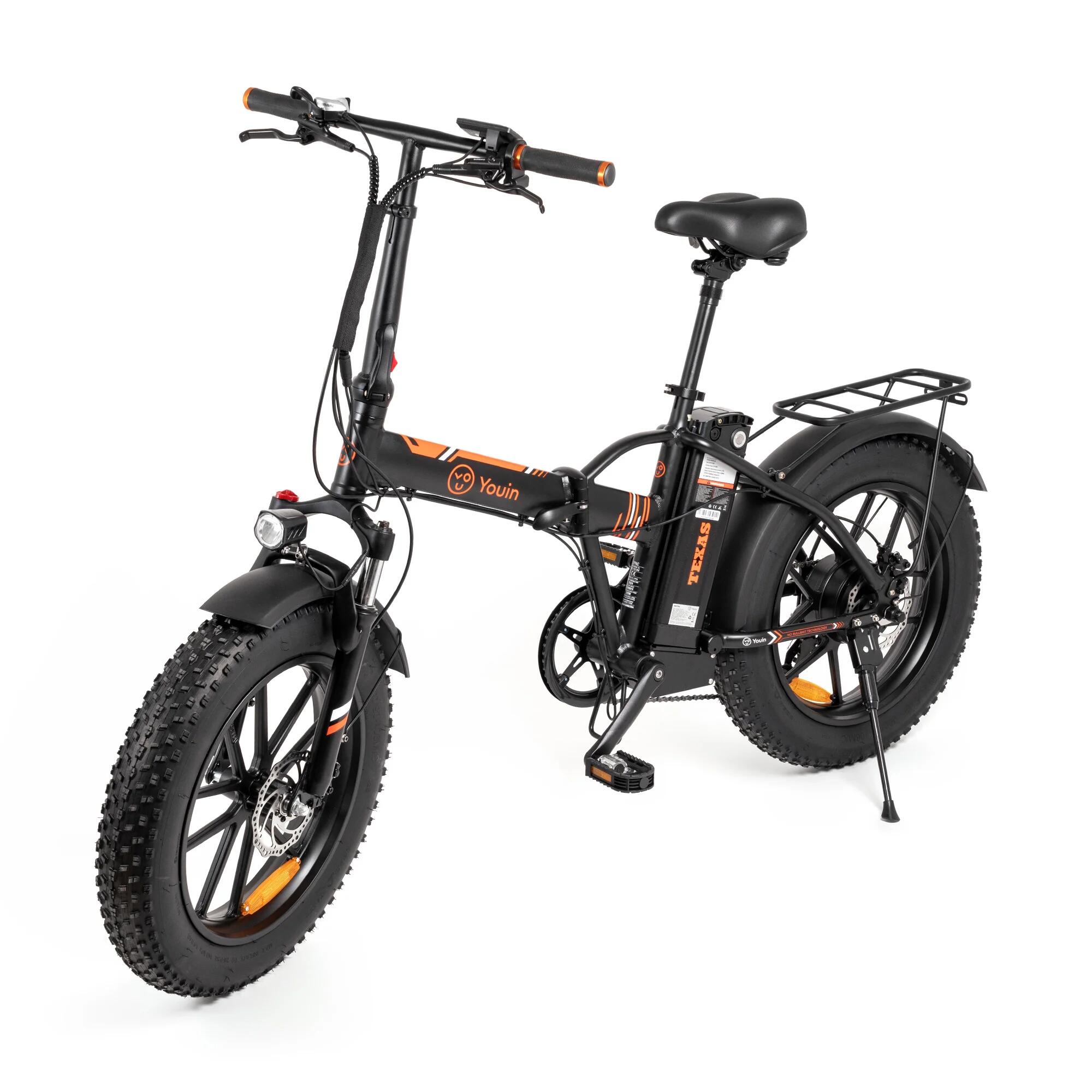 Youin Texas Bicicletta elettrica fatbike pieghevole 250W 45km 20" 7v Second Life 3/7