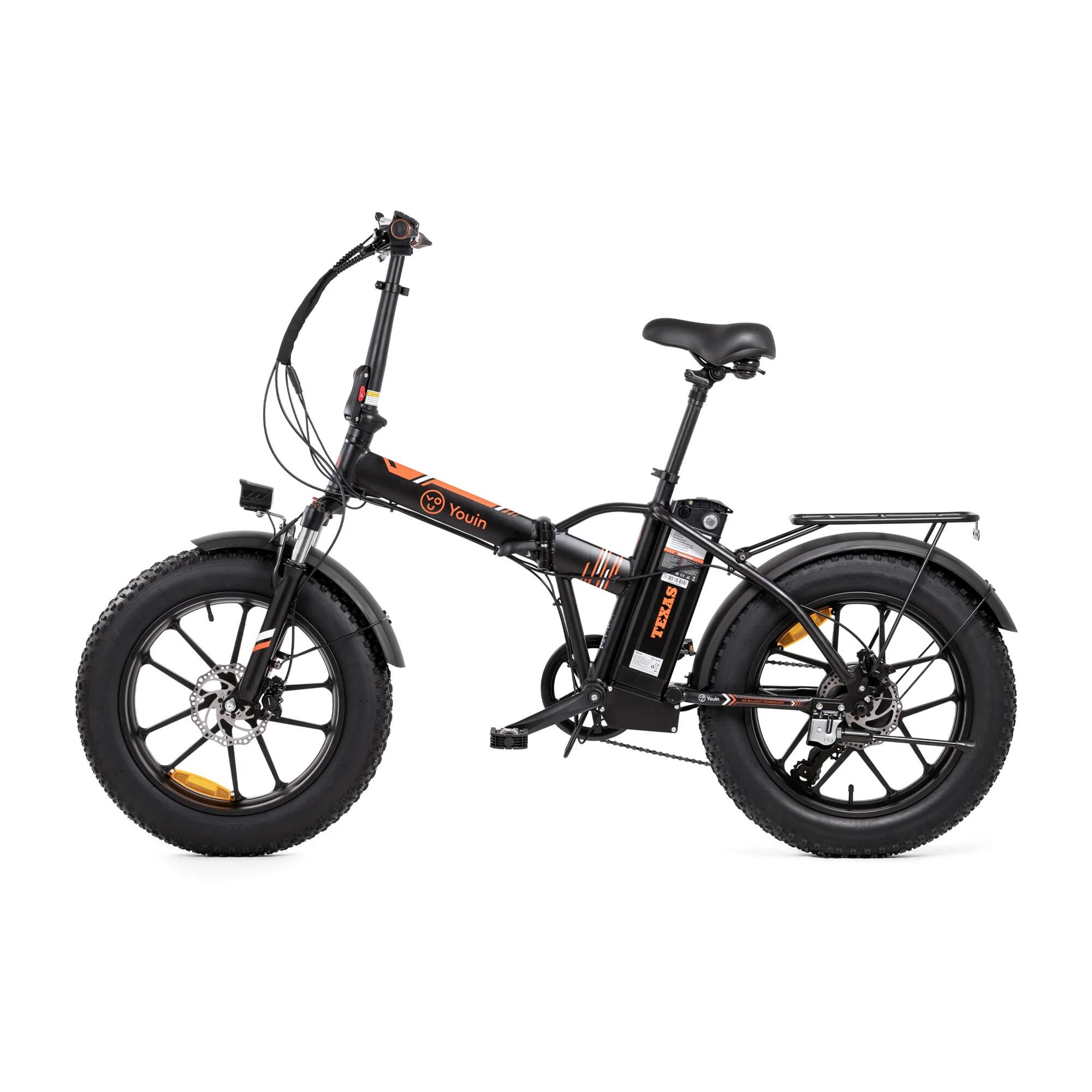 Youin Texas Bicicletta elettrica fatbike pieghevole 250W 45km 20" 7v Second Life 2/7