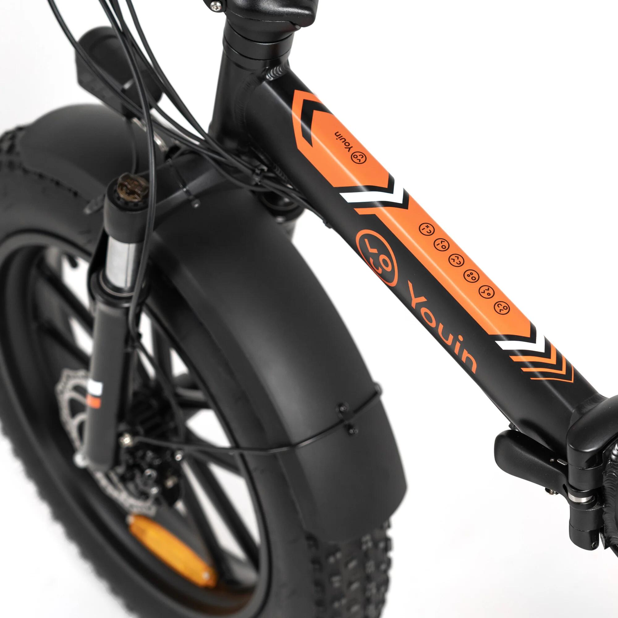 Youin Texas Bicicletta elettrica fatbike pieghevole 250W 45km 20" 7v Second Life 5/7