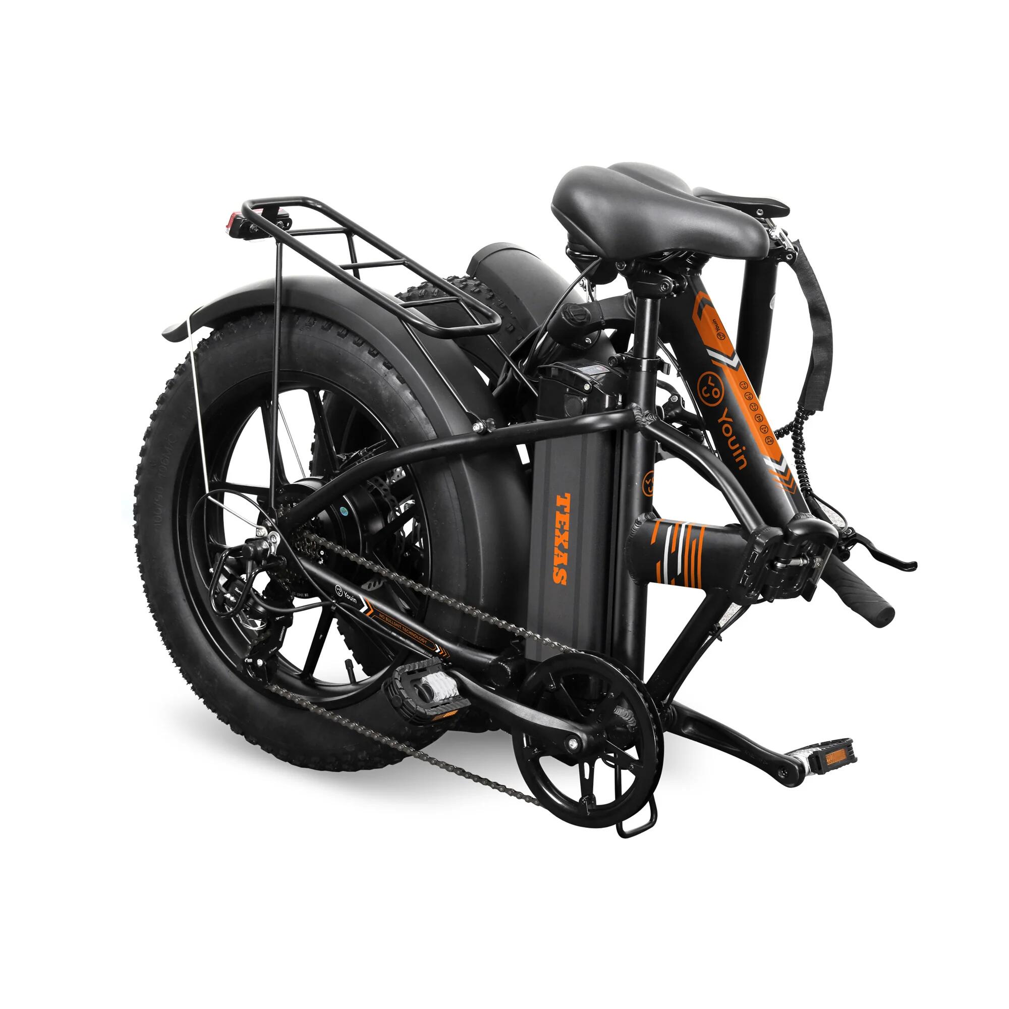 Youin Texas Bicicletta elettrica fatbike pieghevole 250W 45km 20" 7v Second Life 4/7
