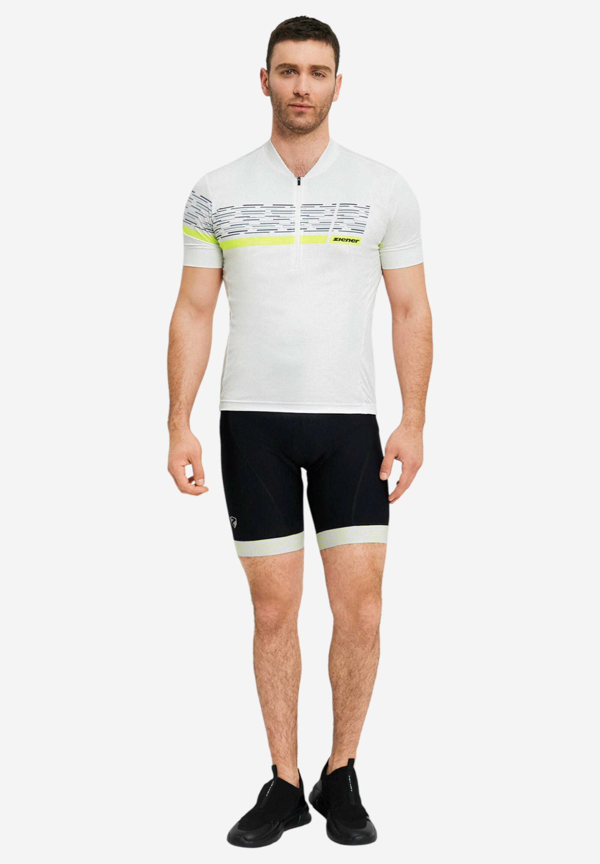 Kurzärmeliges Radtrikot NEMIC-Z creme 4/5