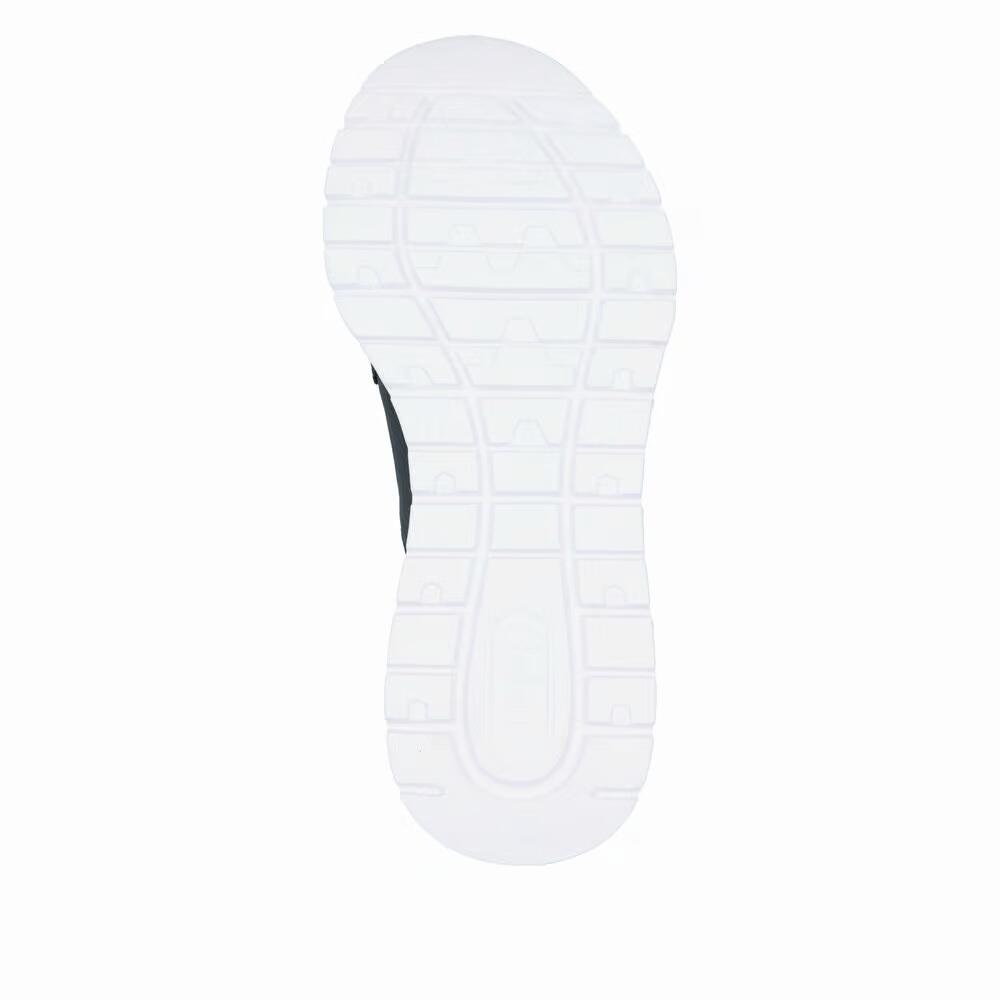 Rieker Damen EDINA Sneaker vegan MemoSoft  M6062-14  Blau 4/5