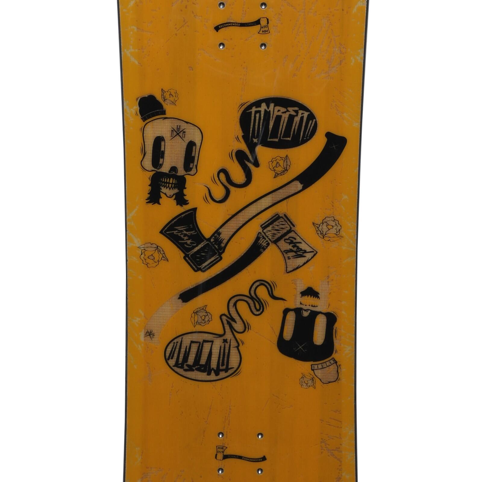 SECOND HAND - Snowboard Wedze Endzone 300 Youth + Attacchi 3/4