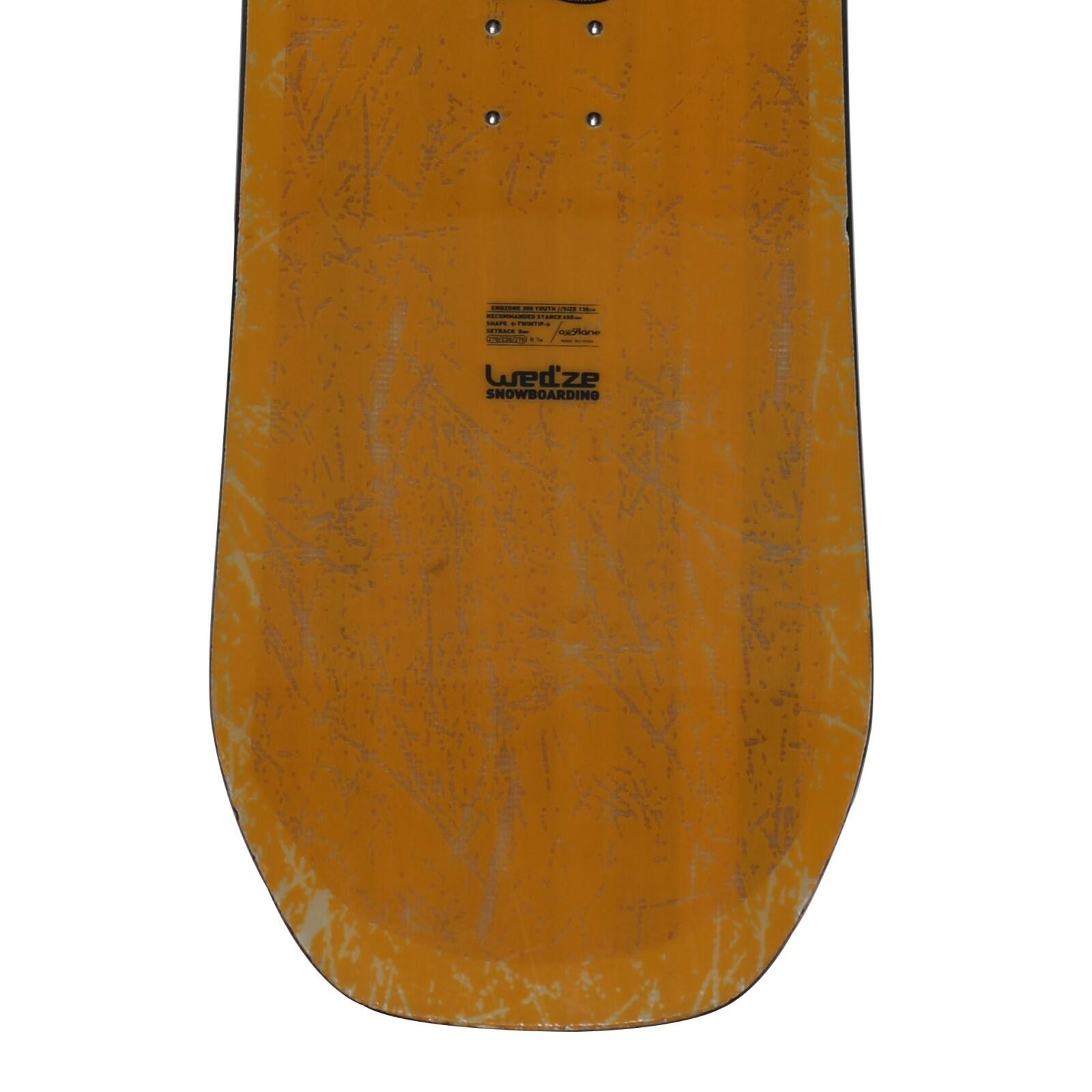 SECOND HAND - Snowboard Wedze Endzone 300 Youth + Attacchi 4/4