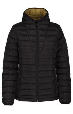 Trespass bartush - dames down jkt zwart