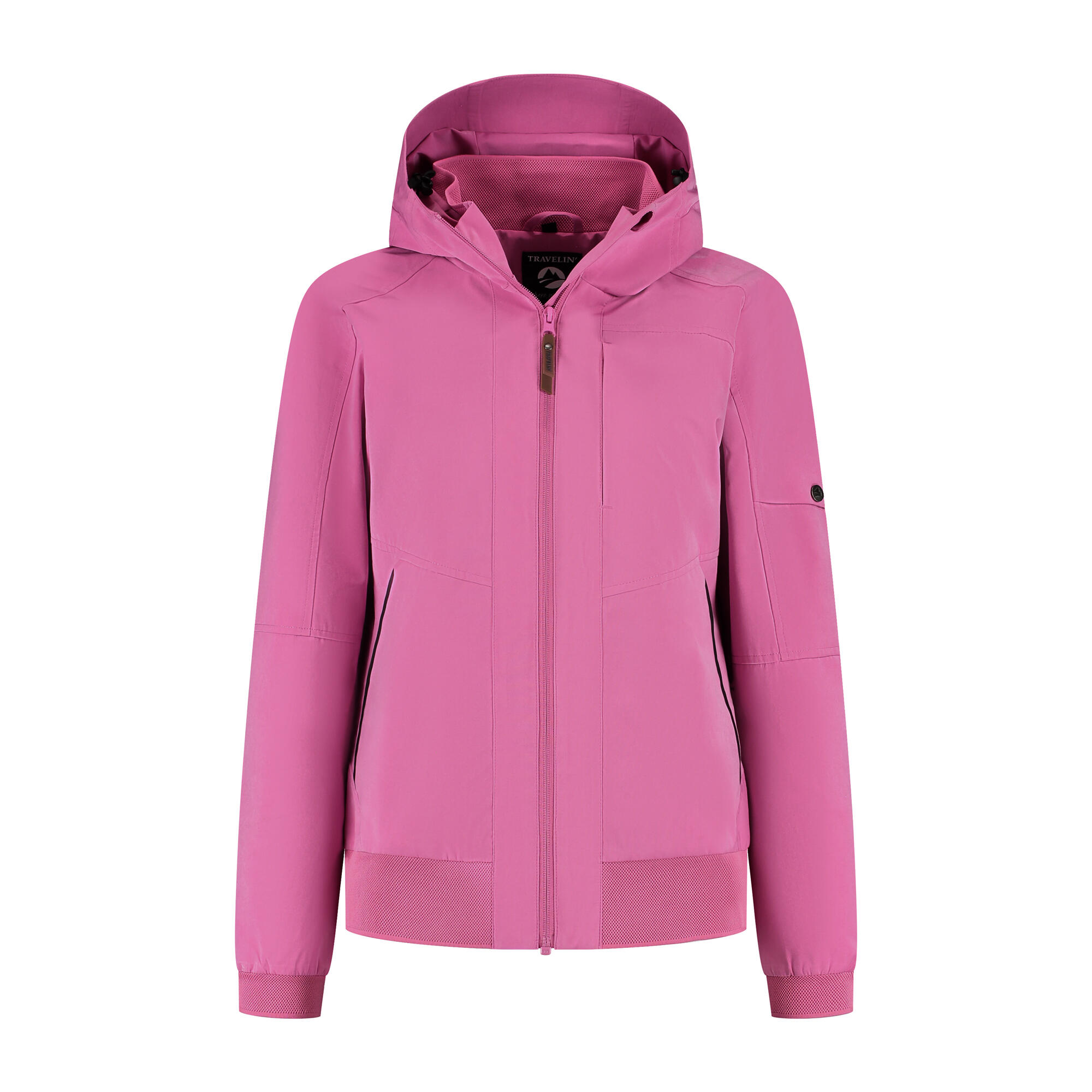 Halle Donna - Giacca hardshell - Impermeabile - Rosa 2/6