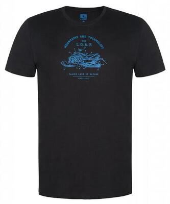 Heren t-shirt loap beau zwart