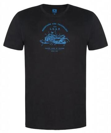 T-shirt homme Loap Beau 100% coton noir