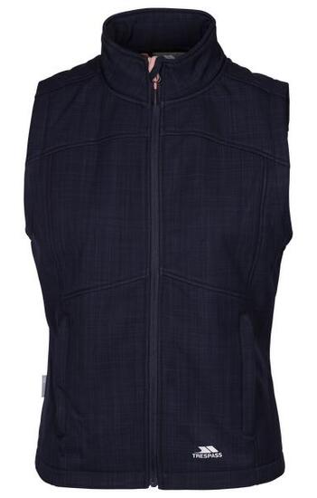 Trespass Mereb Gilet Femme Softshell TP50 Bleu Marl