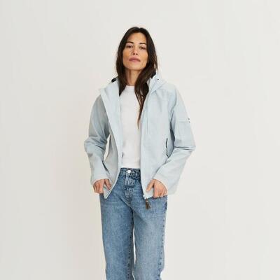 Travelin' Halle Donna - Giacca hardshell - Impermeabile - Azzurro