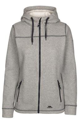 Trespass runpal - damesfleece at400 grijs gemêleerd