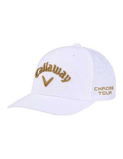 Callaway NEW Tour Performance Pro 26 Cappellino da golf da uomo bianco/rosso