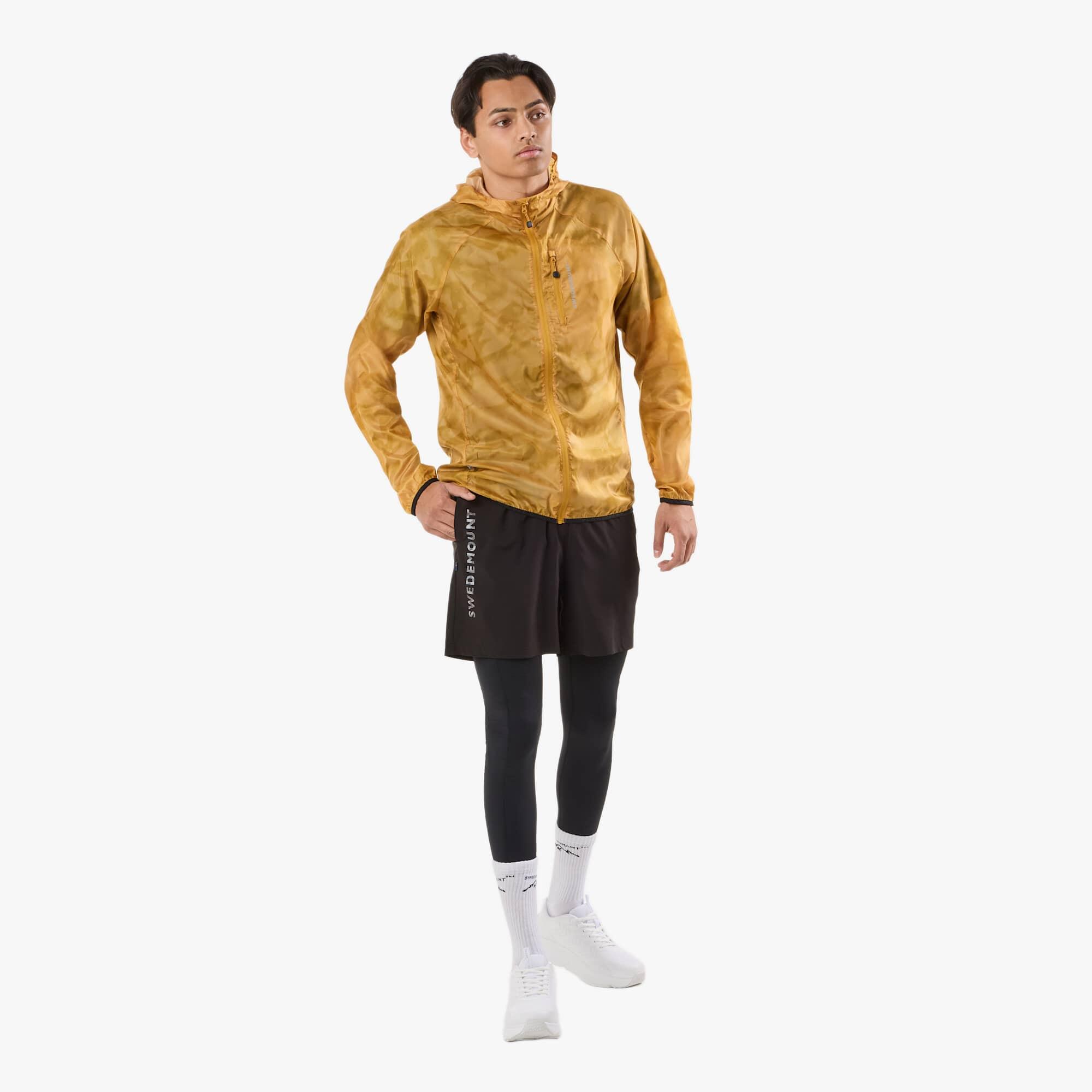 Giacca antivento da training da uomo Packable Wind Jacket asciugatura rapida 3/8