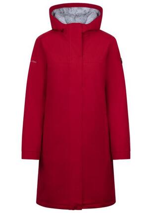 Trespass Claudel Veste de pluie femme rouge