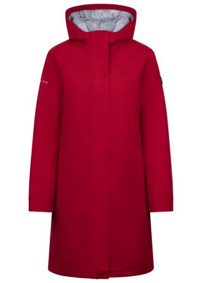 Trespass Claudel Veste de pluie femme rouge