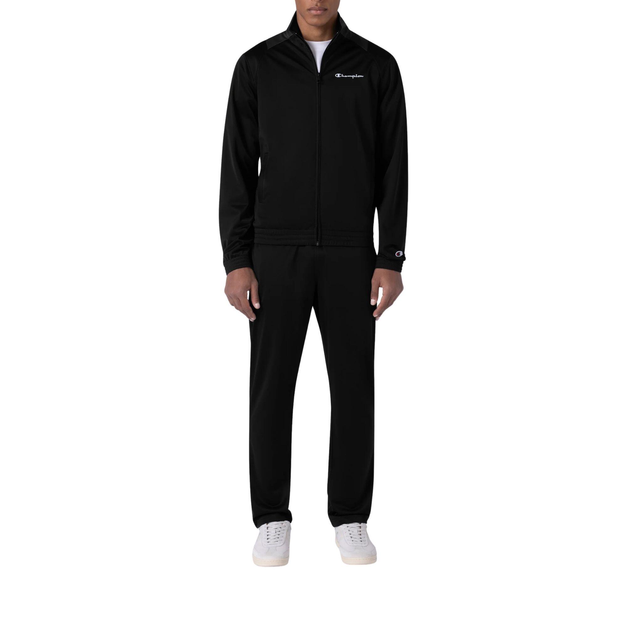 Trainingspak Slim Fit PolyWarpKnit Zwart - 222264-KK001 1/5