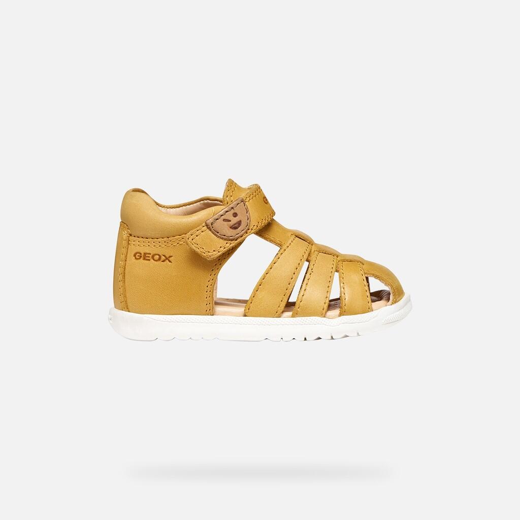 Sandales Bébé Garçon B SANDAL MACCHIA BOY Ocre 2/7