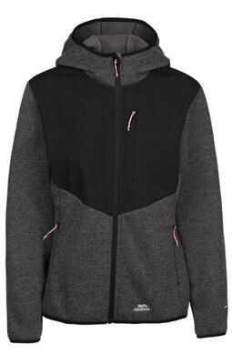 Trespass tierra - damesfleece at400 grijs gemêleerd