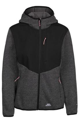Veste hybride en fleece avec zip intégral.
