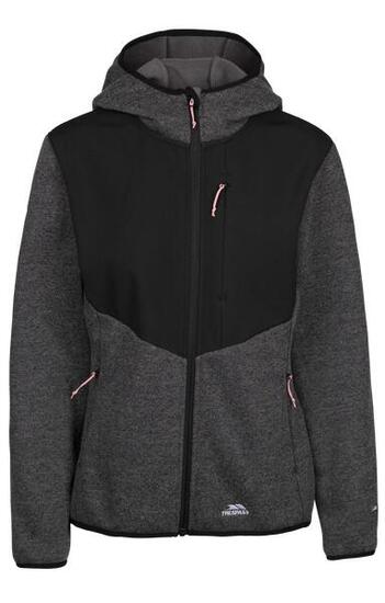Veste hybride en fleece avec zip intégral.