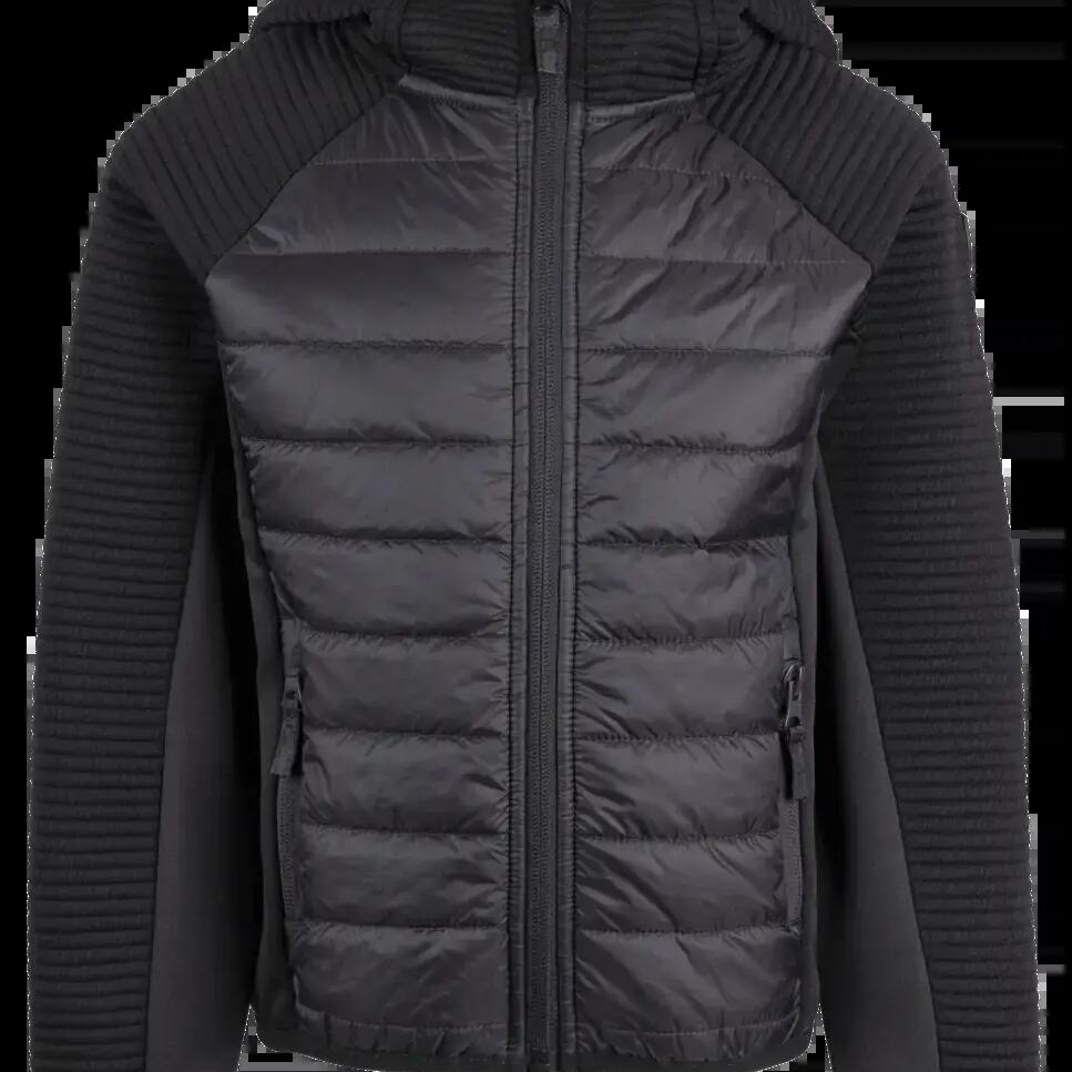 Trespass Roadie - Hybride top voor kinderen, unisex, zwart 3/4