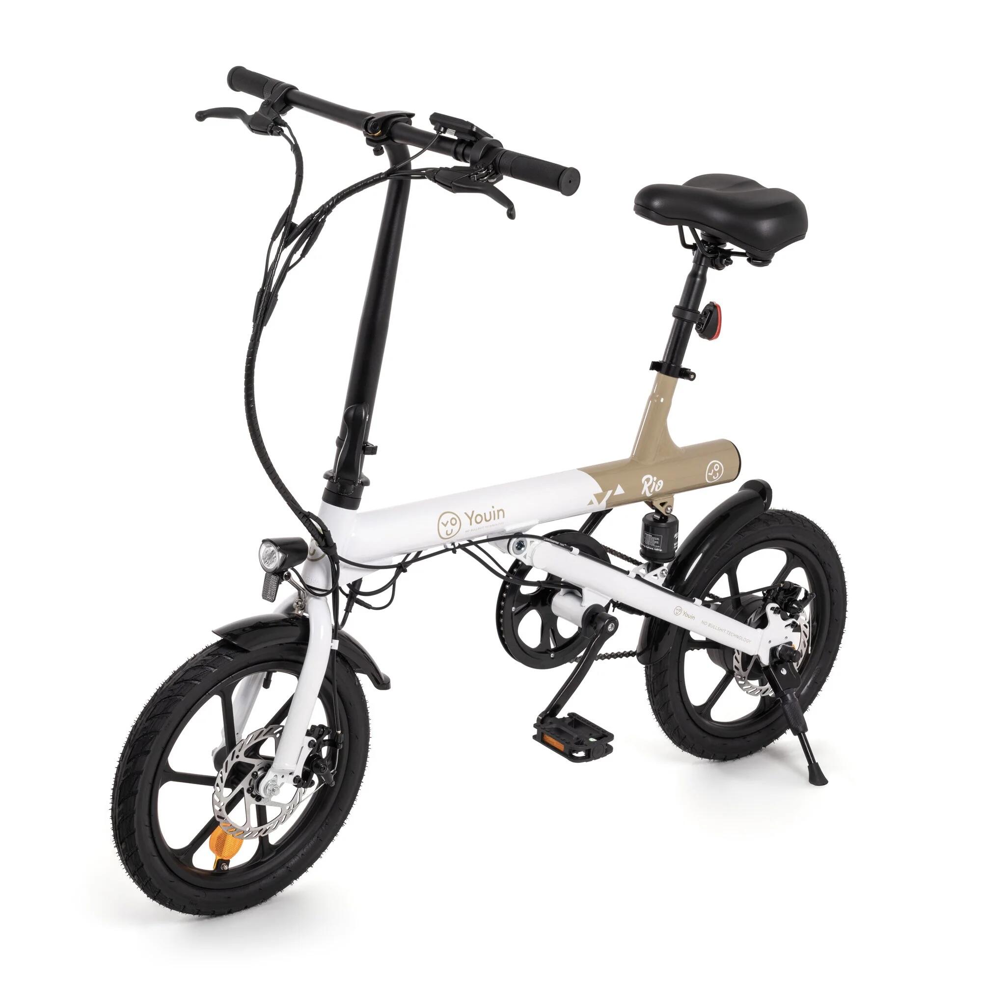 Bicicleta elétrica urbana dobrável Youin Rio 250W 45km 16" Second Life 3/6