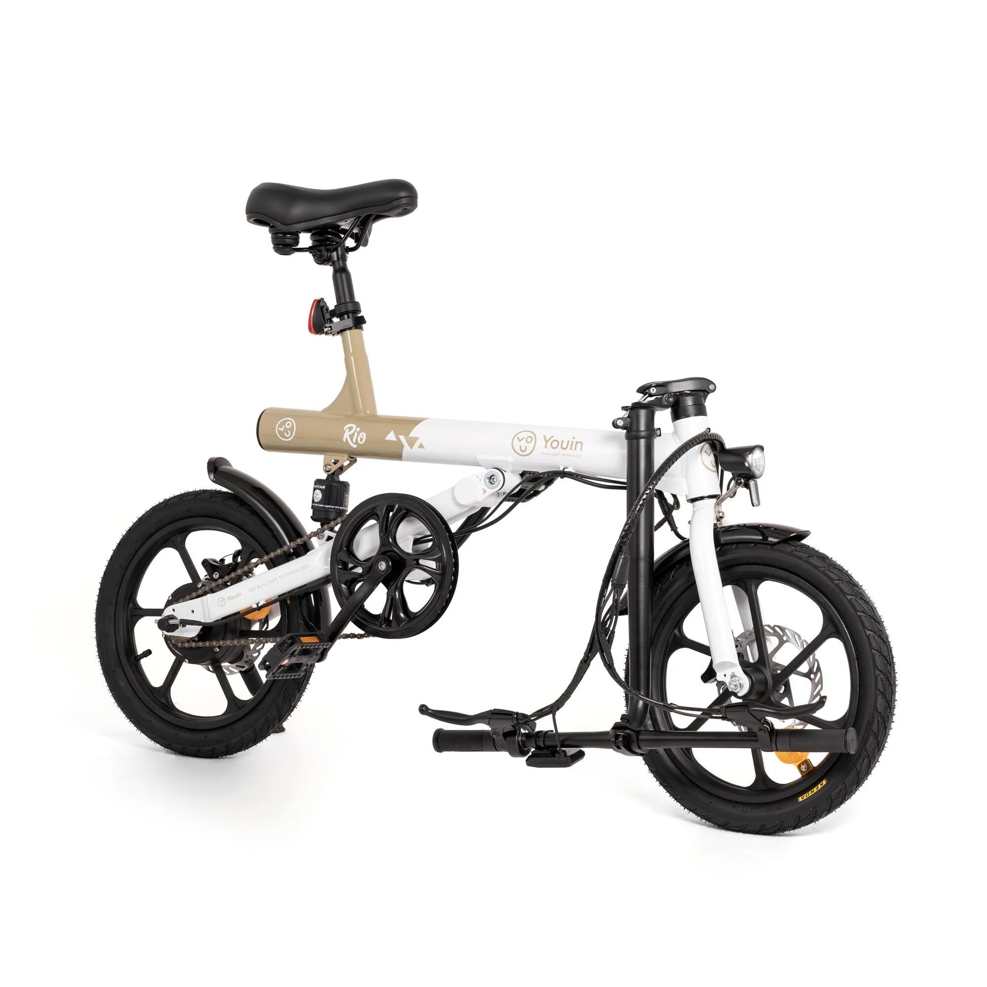 Bicicleta elétrica urbana dobrável Youin Rio 250W 45km 16" Second Life 6/6