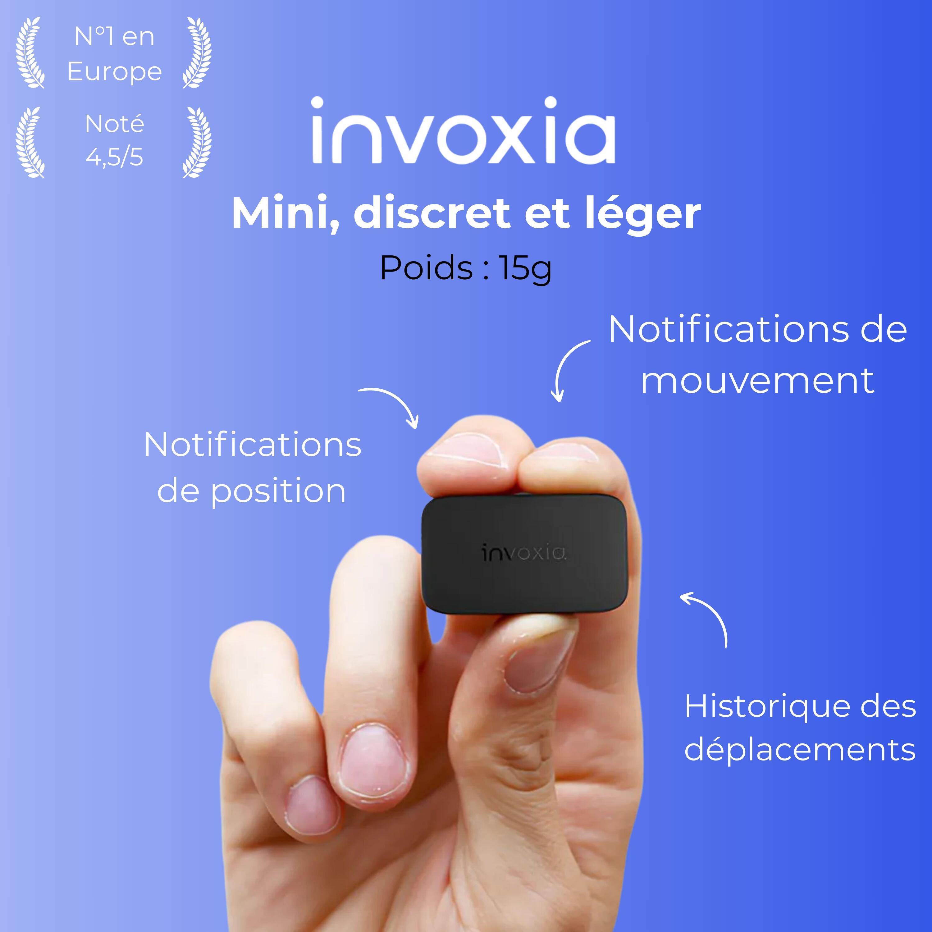 Mini Tracker GPS Étanche Objets Vélo - 1 An Inclus 2/7