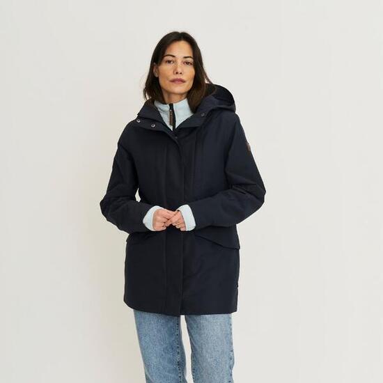 Travelin' Leyla Donna - Giacca hardshell - Impermeabile - Navy