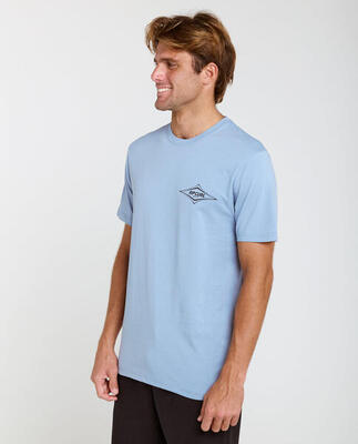 Rip curl streamline diamond tee - faded denim