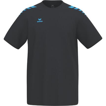 Erima Cmpt Wings T-shirt Zwart/Curacao