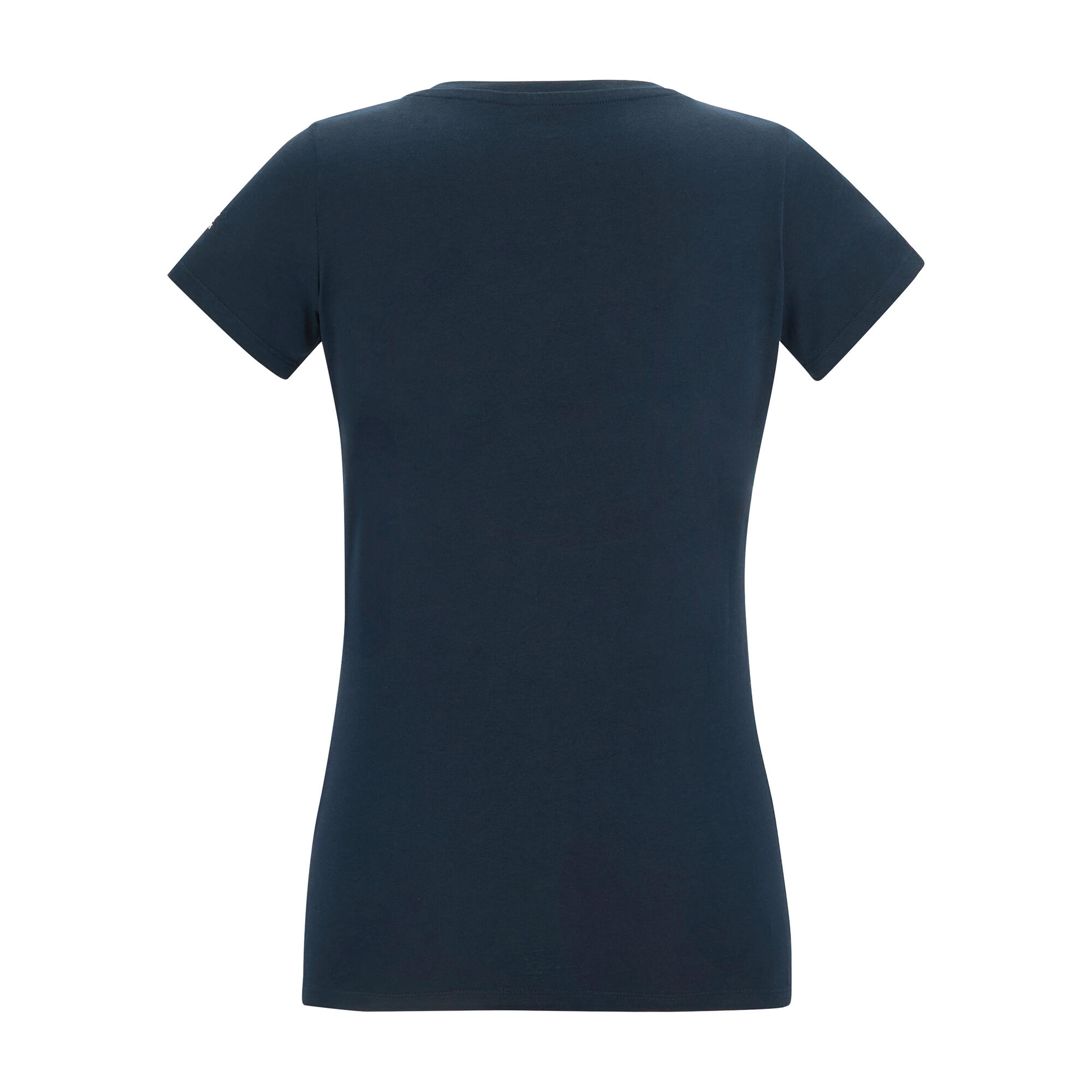 Tshirt Motif/style Scène De Montagne BREEZED Femme (Bleu Marine) 2/5