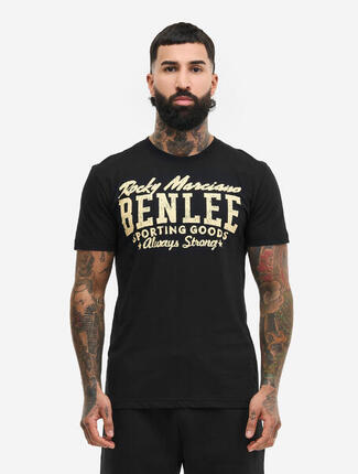 BENLEE Heren-T-shirt normale pasvorm RETRO LOGO