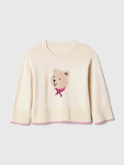 Pull bébé fille Gap beige