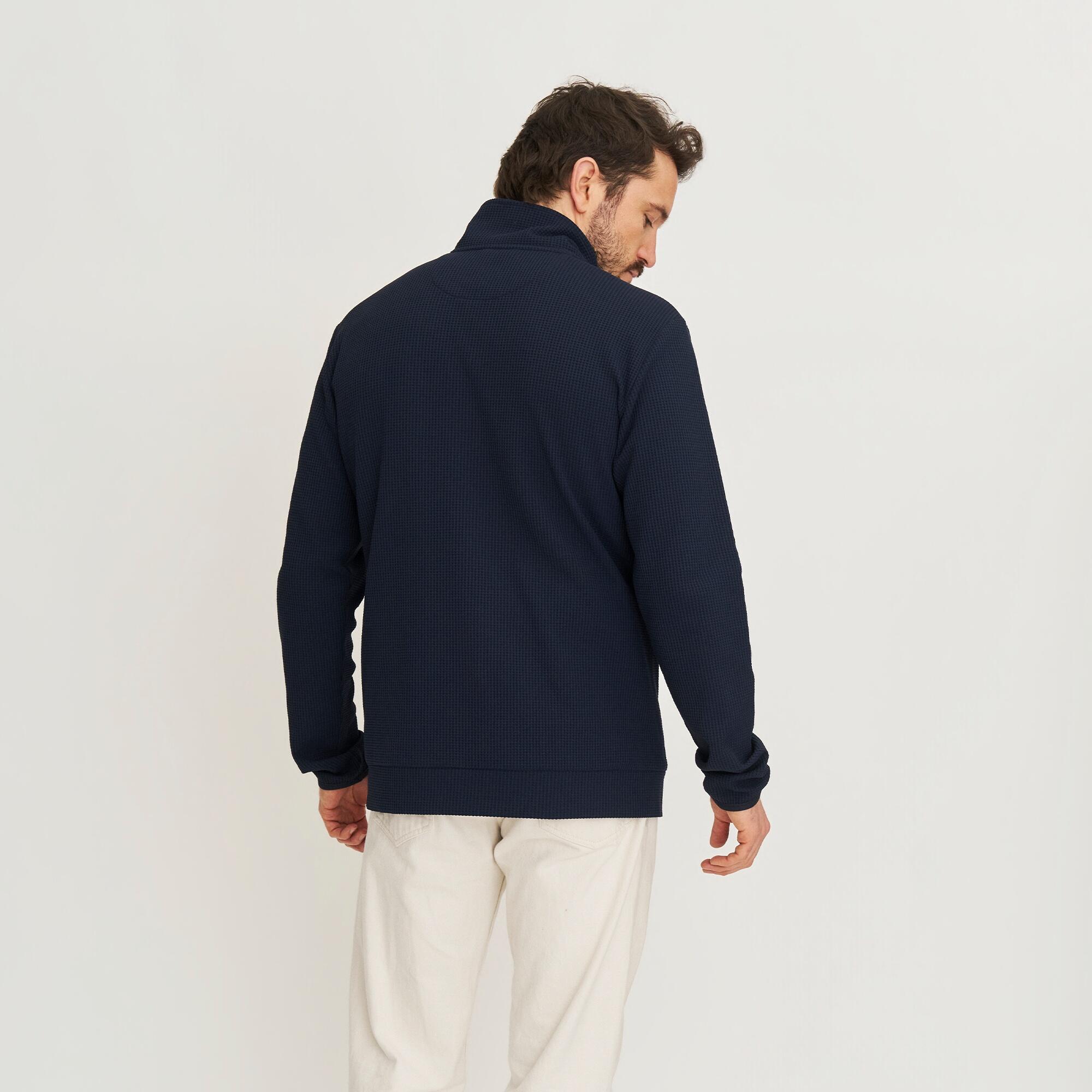 Pavo Herren - Outdoor Strickjacke - Marine 2/7