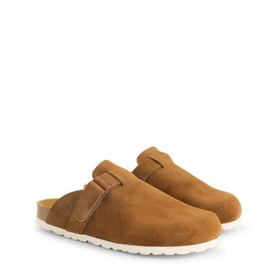 Torsby heren - clogs - suede - grijs