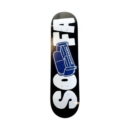 Planche de Skate – 8.5" – Logo – Deck Noir – Sofa Skateboards