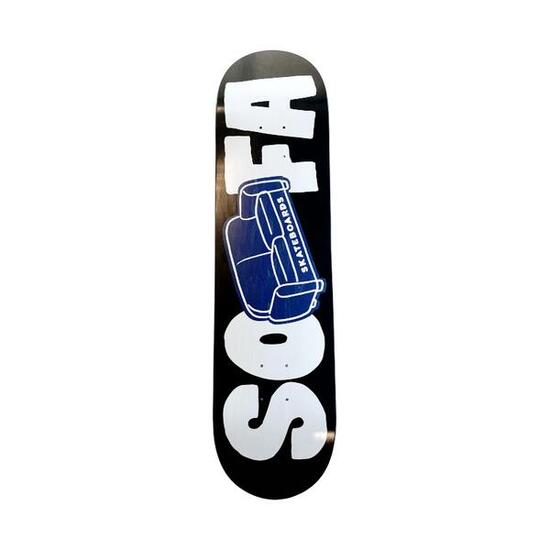 Planche de Skate – 8.5" – Logo – Deck Noir – Sofa Skateboards