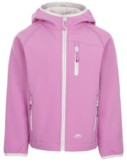 Trespass Kian Veste Softshell Enfant - Rose profond