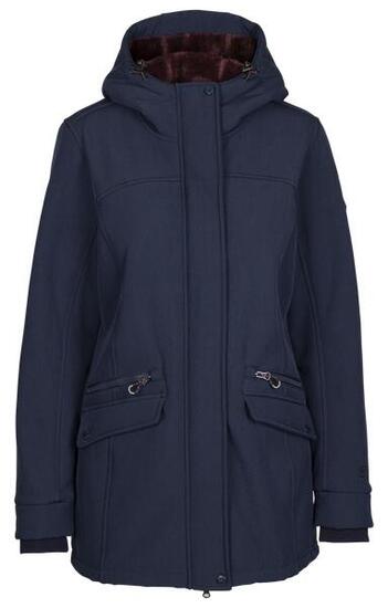Trespass Anza Damen Softshell-Jacke lang - Blue marl