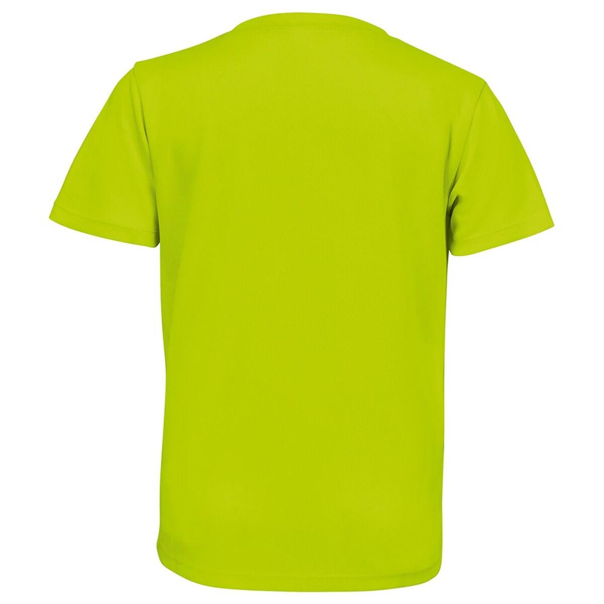 Tshirt De Sport SPRINT Enfant (Jaune Néon) 2/4