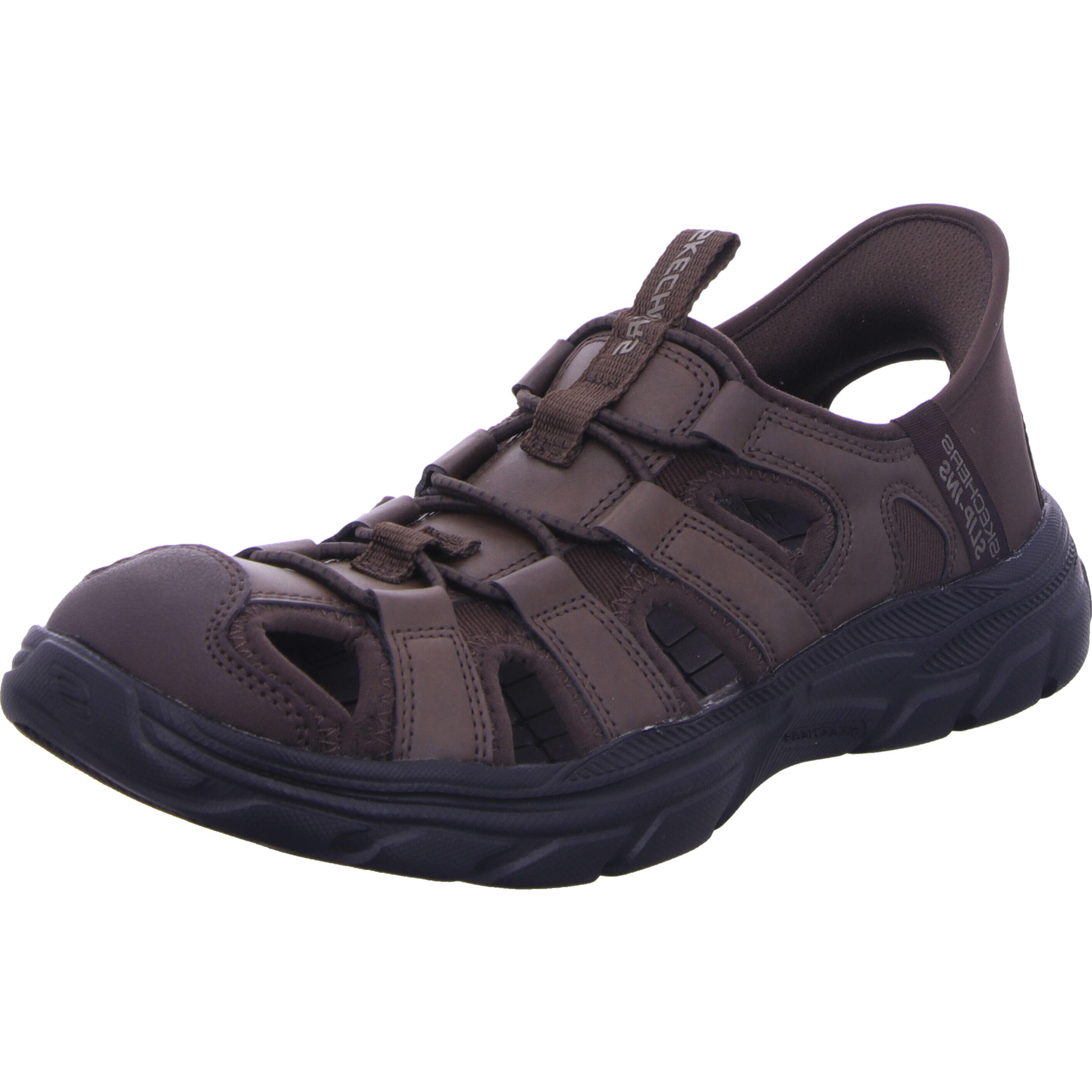 Sandales pour homme Skechers Revolted Marron. 1/5