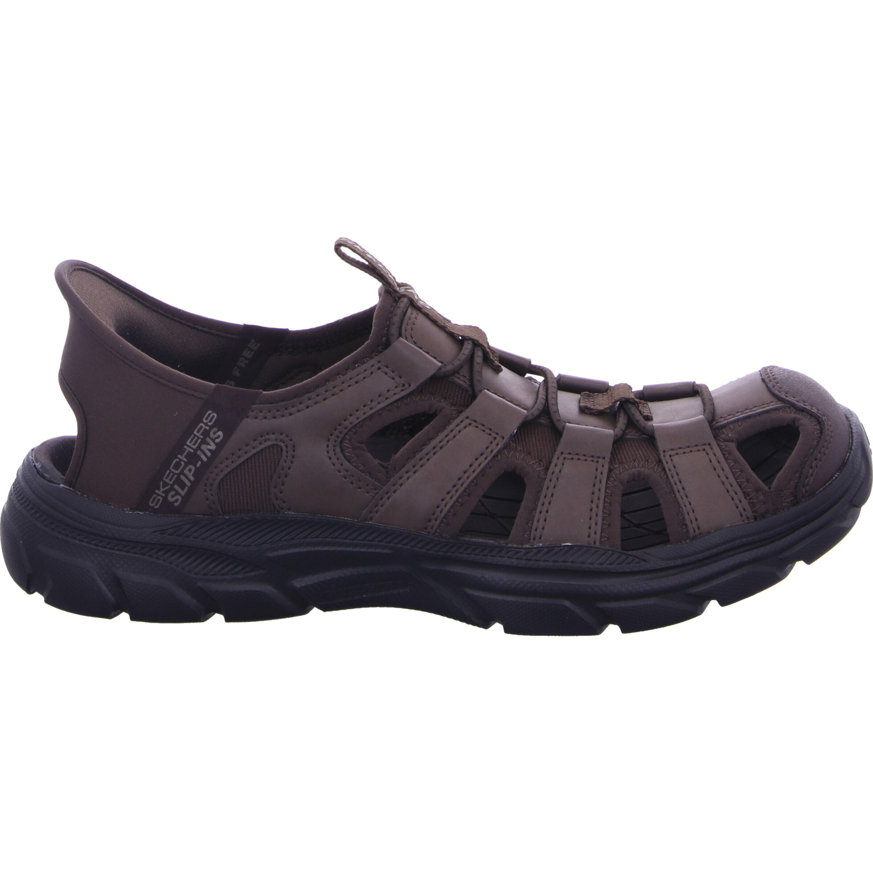 Sandales pour homme Skechers Revolted Marron. 3/5