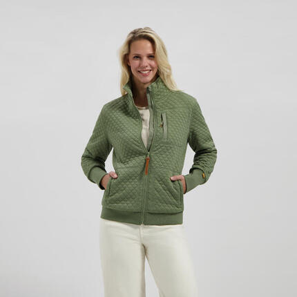 MGO Flo Damen - Outdoor Strickjacke - Grün