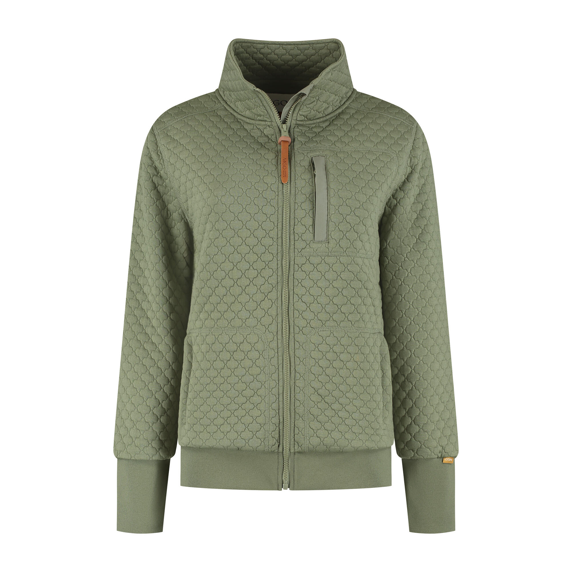 Flo Damen - Outdoor Strickjacke - Grün 2/6