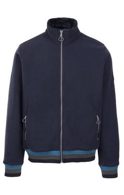 2058 Elford Pile da uomo con sherpa zip e tasche Navy