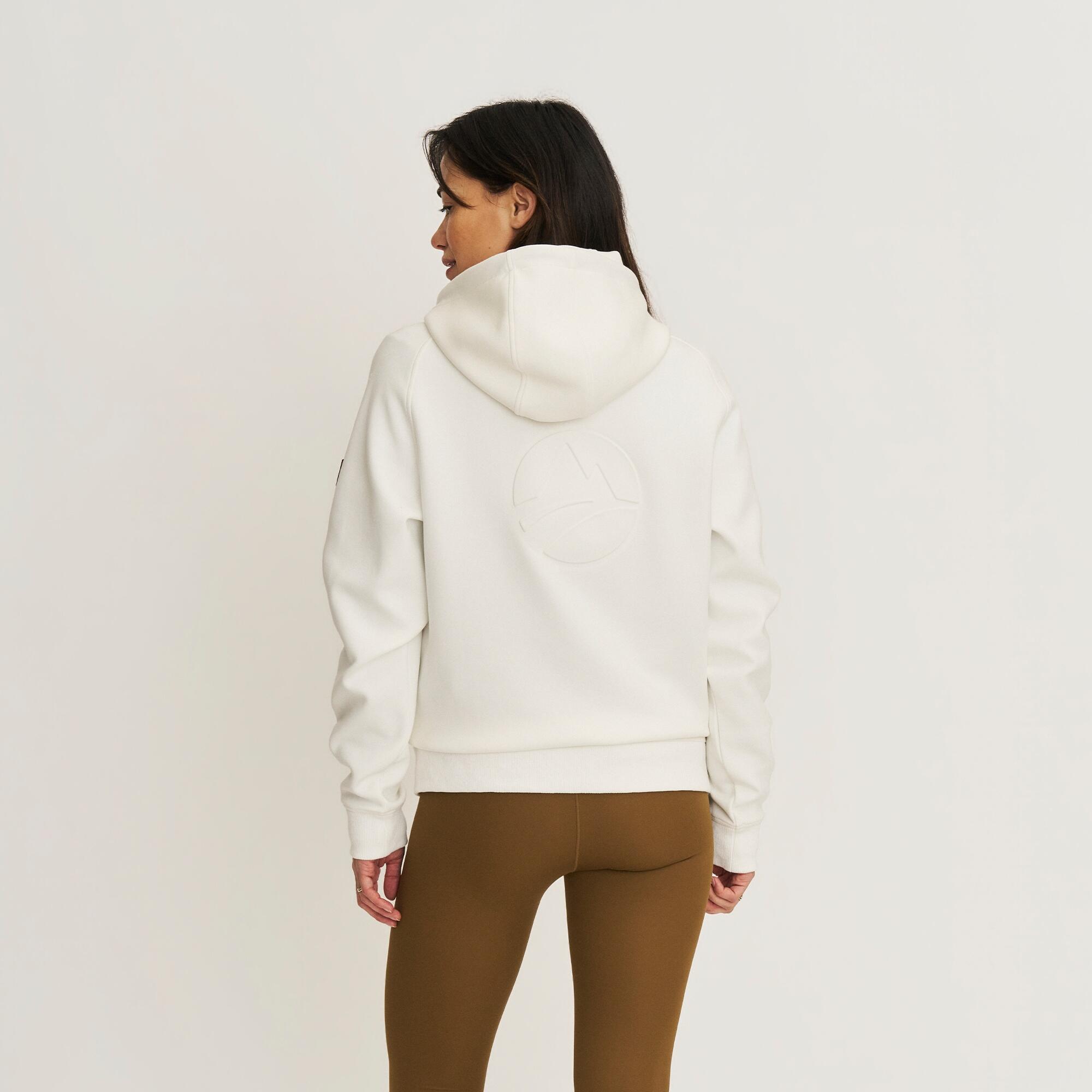 Silje Femme - Gilet outdoor - Sweat - Blanc cassé 3/7