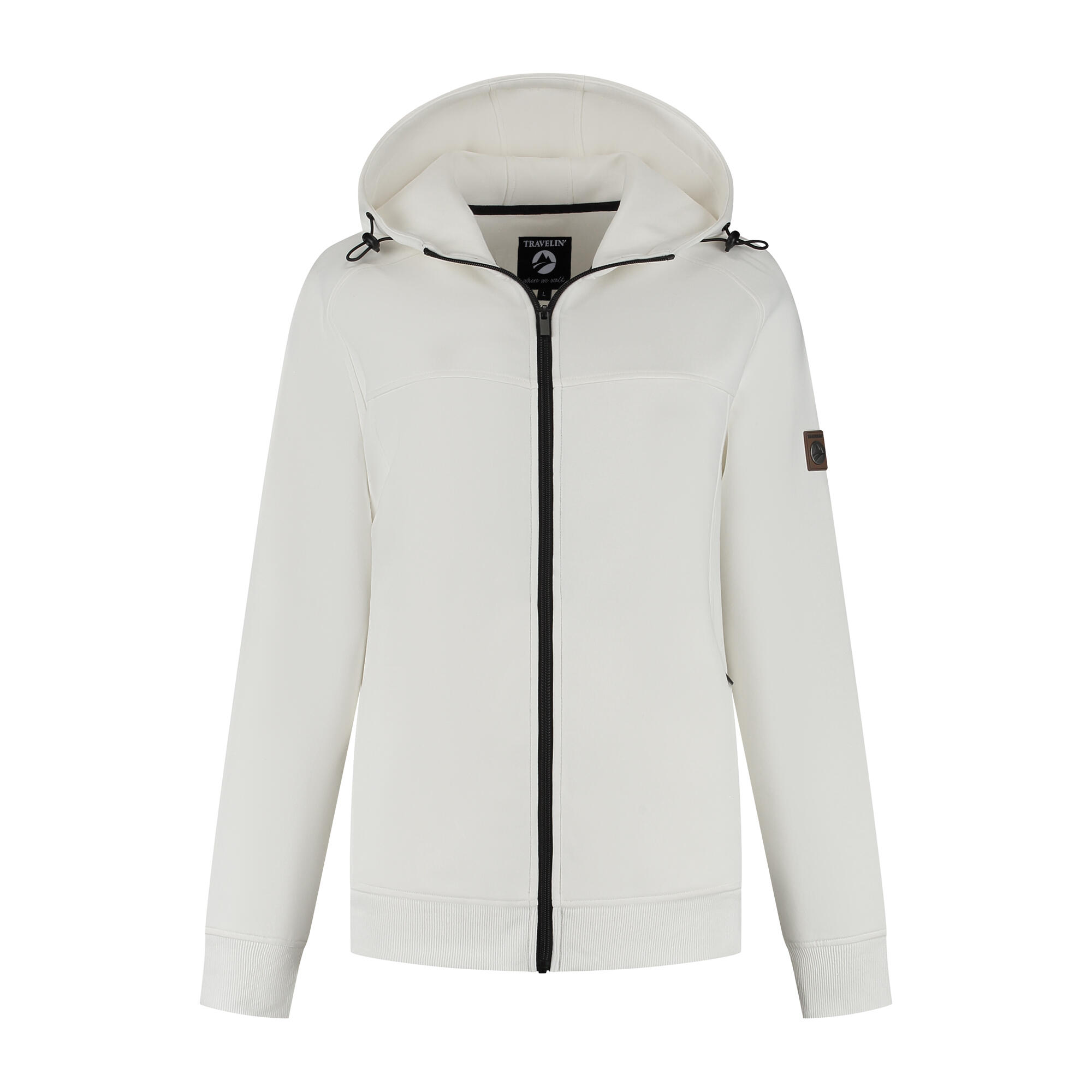 Silje Mujer - Chaleco outdoor - Sudadera - Blanco roto 2/7