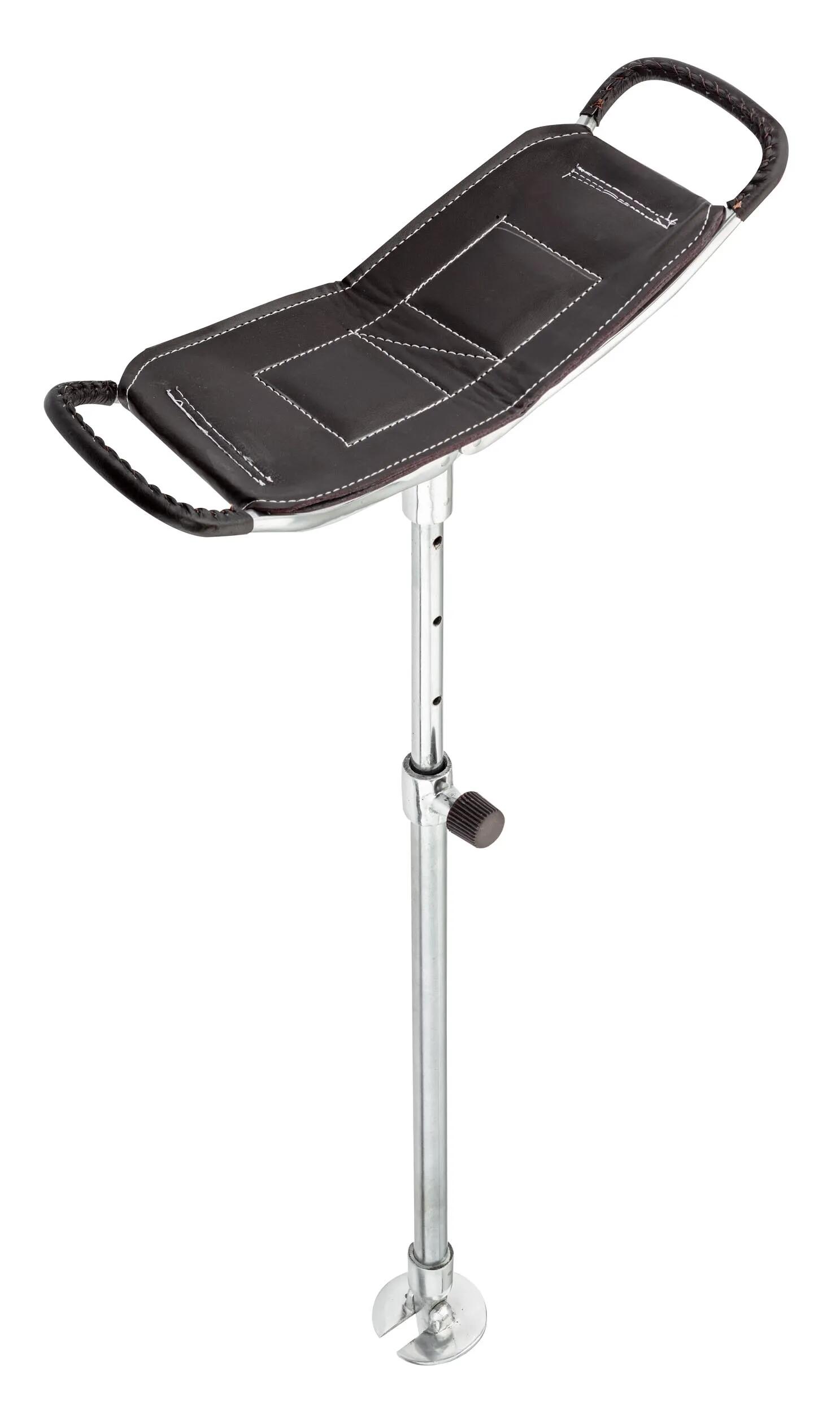 Canne Siege Country Cuir Reglable 2/3